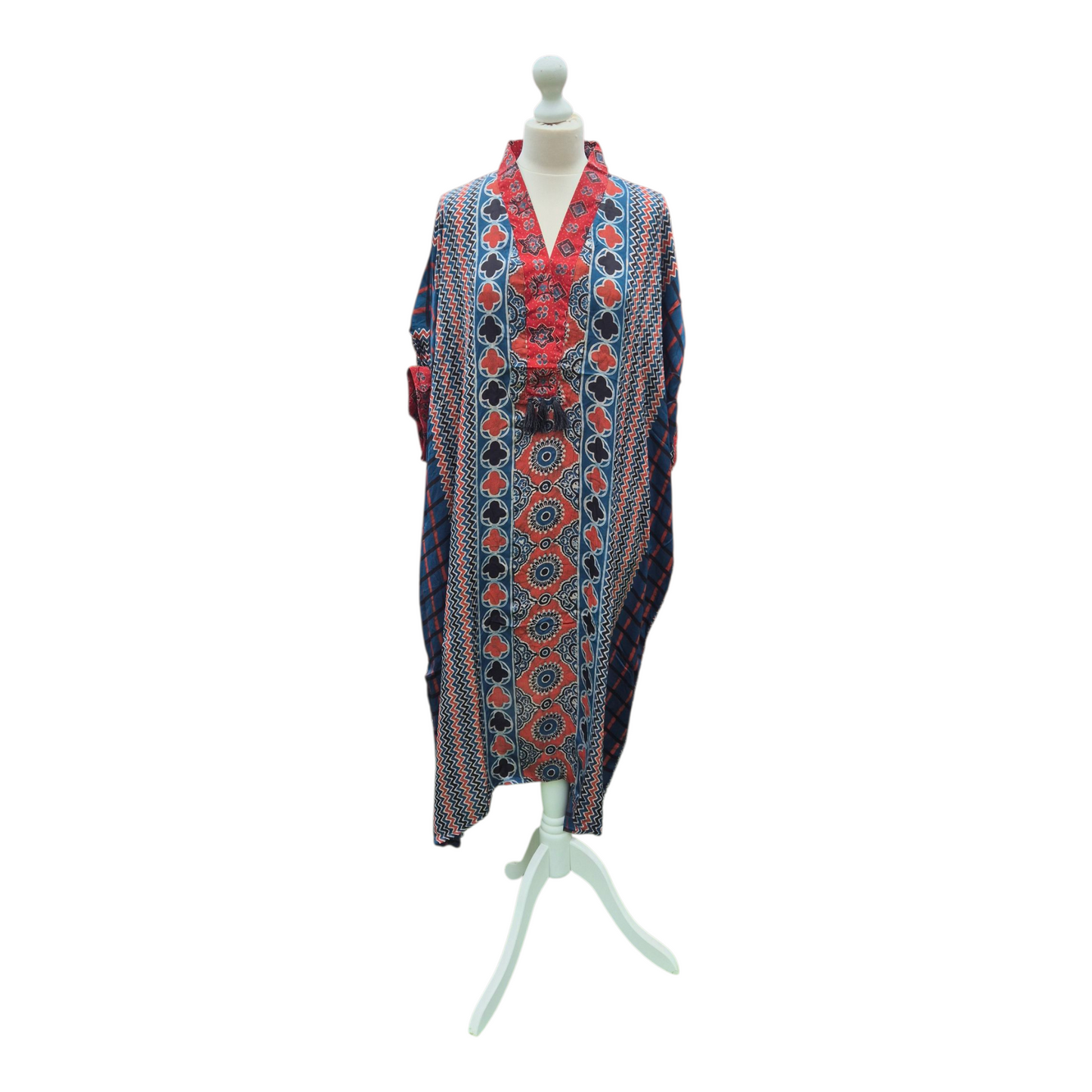 Ajrakh Free Size Kaftan