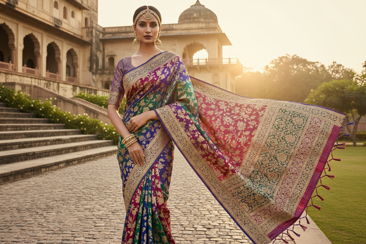 Saanjah- Saree Collection