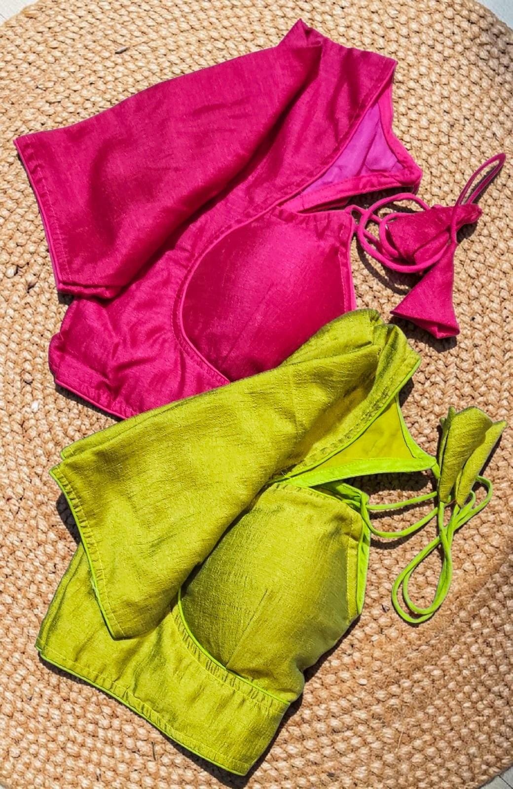 Readymade Saree Blouse | Padded, Size 36-46 | Masaba Pattern Blouse UK