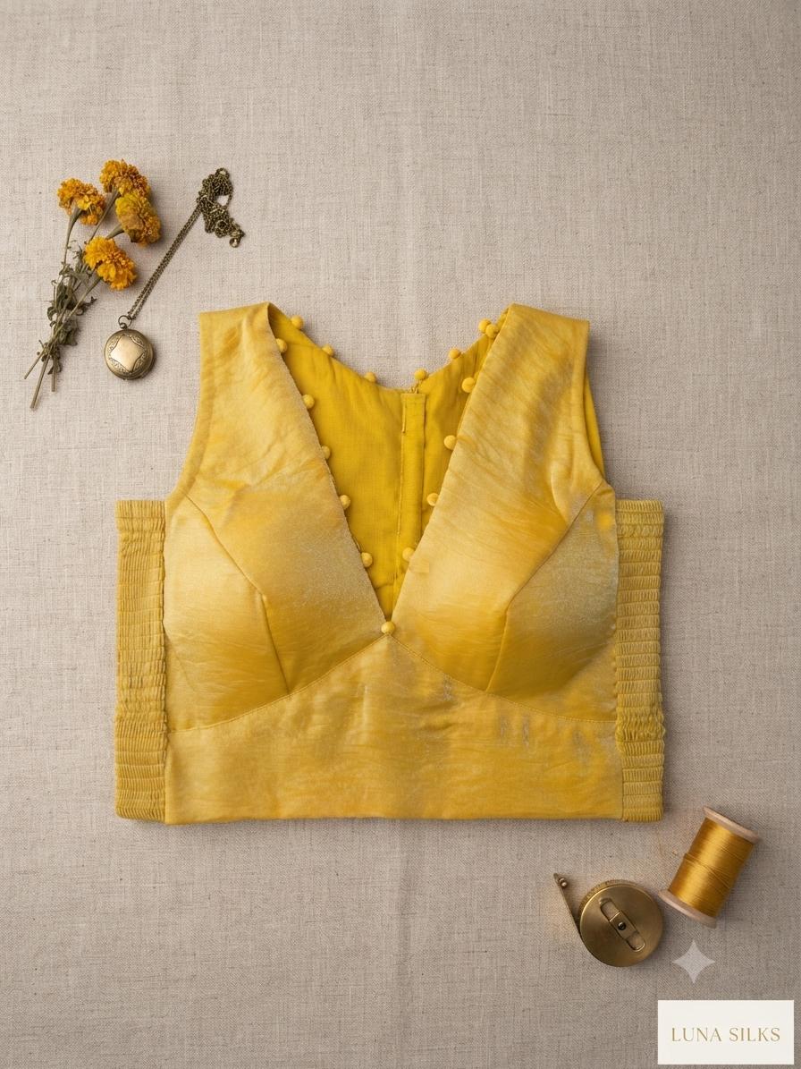 Readymade Saree Blouse | Padded, Size 3842 | Sleeveless Flexifit Blouses UK