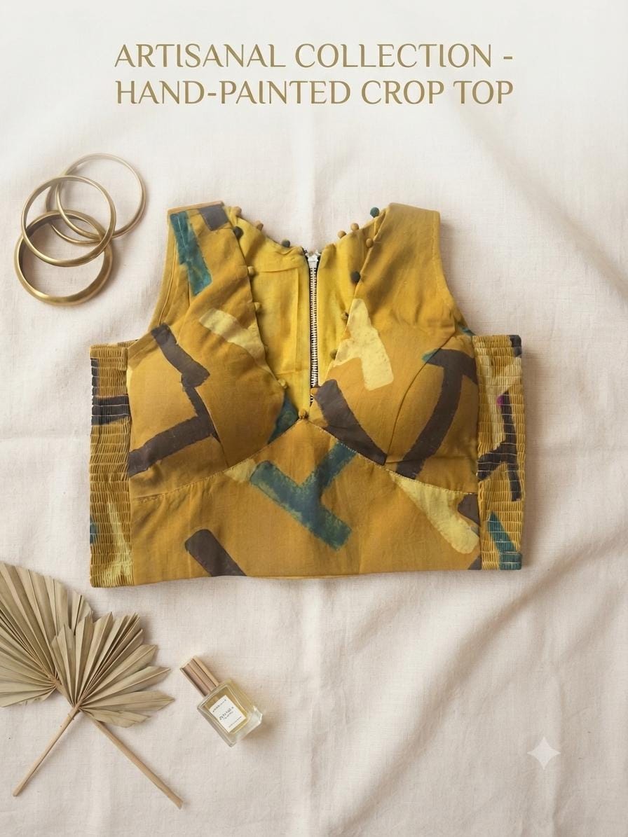 Readymade Saree Blouse | Padded, Size 3842 | Sleeveless Flexifit Blouses UK