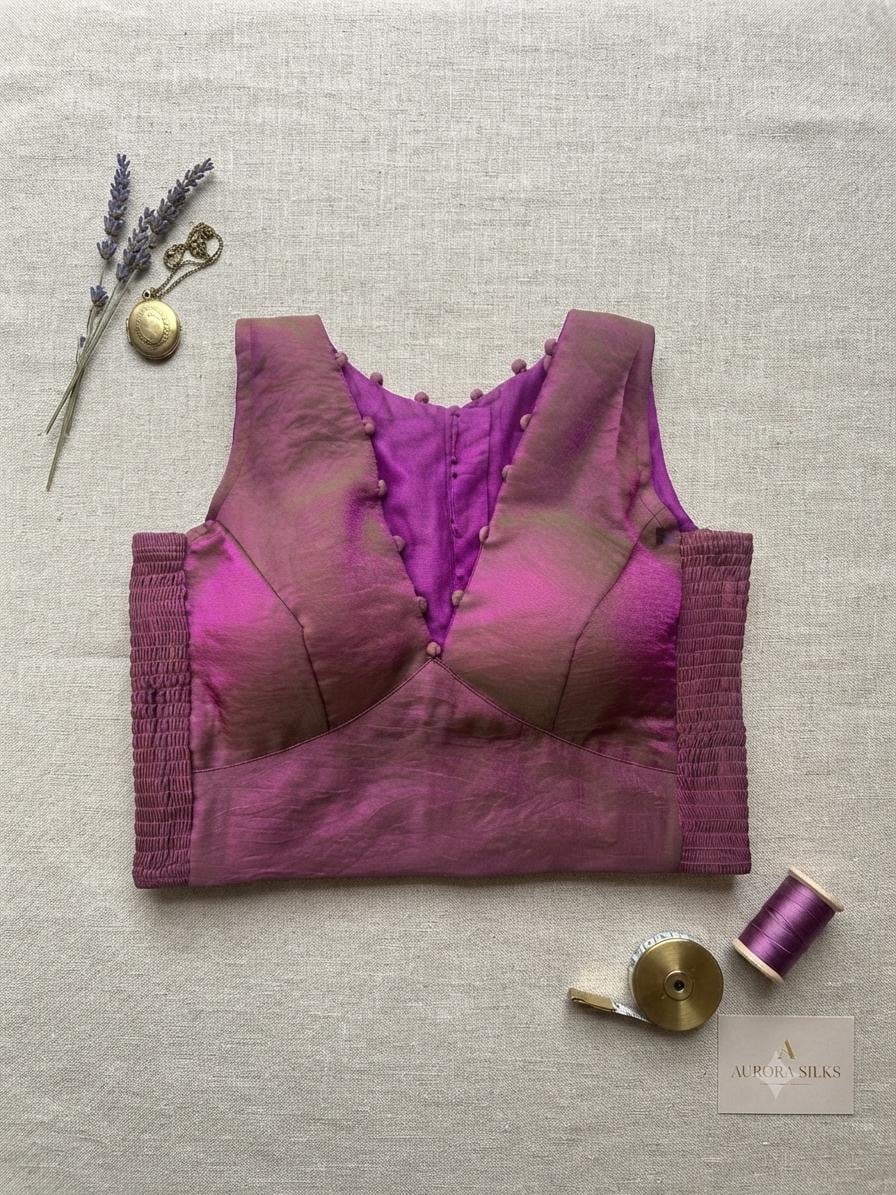 Readymade Saree Blouse | Padded, Size 3842 | Sleeveless Flexifit Blouses UK
