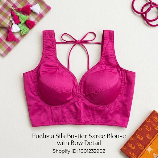 Pure Mul Cotton Saree & Blouse - Pink and Green Checks