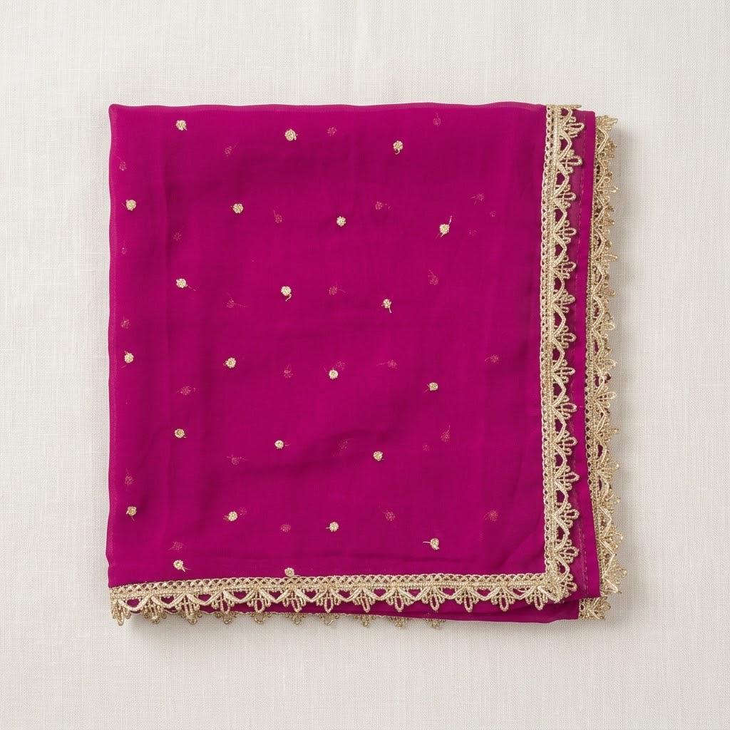 Elegant Georgette Dupattas  Perfect for Every Occasion