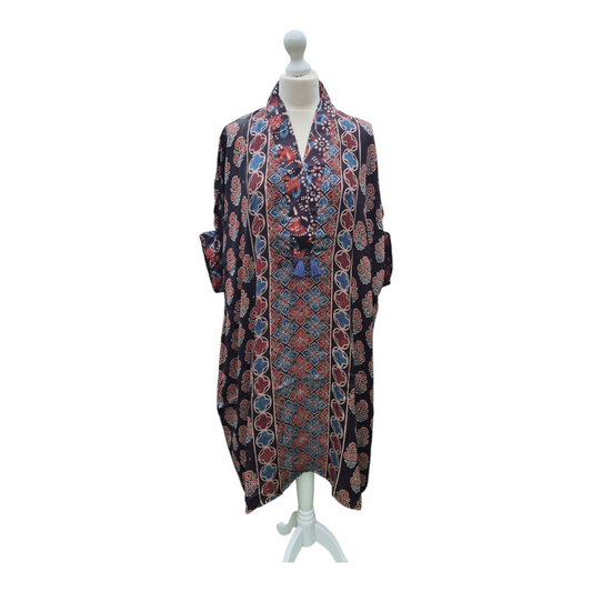 Ajrakh Free Size Kaftan