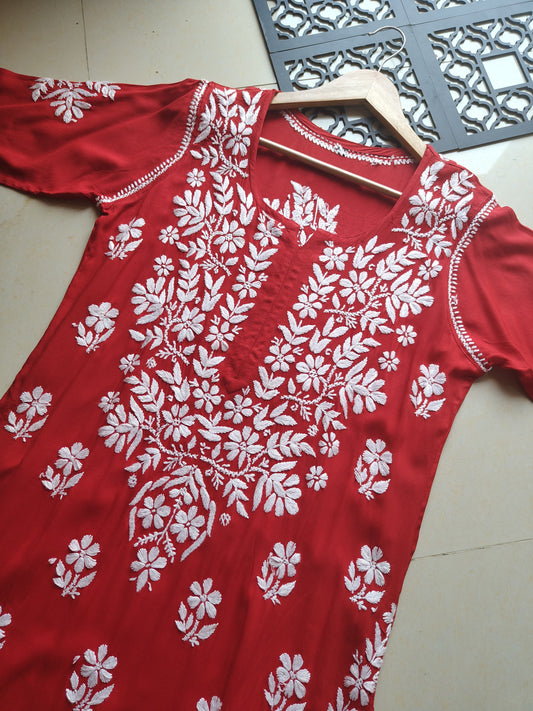 Ziya Chikankari Kurta - A light that makes you shine in every gathering.