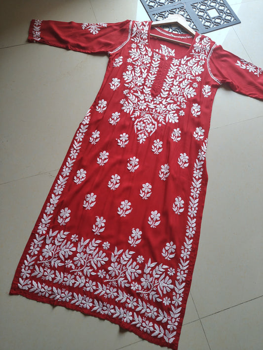 Ziya Chikankari Kurta - A light that makes you shine in every gathering.