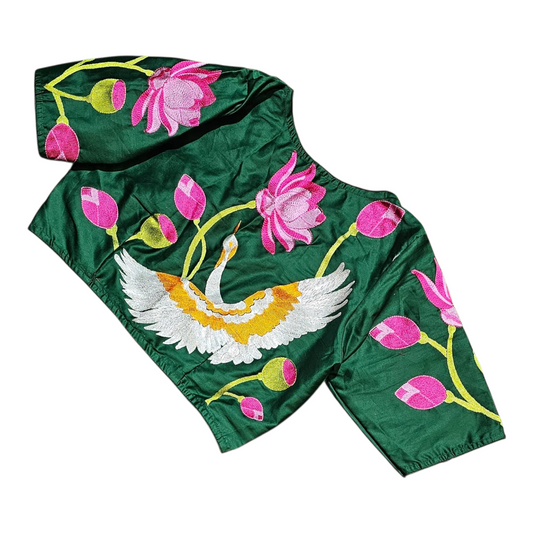 Kumudini | Hand Embroidered Blouse