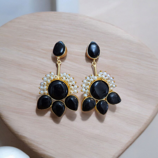 Kaari Pearl Drop Earrings | Bold. Elegant. Timeless